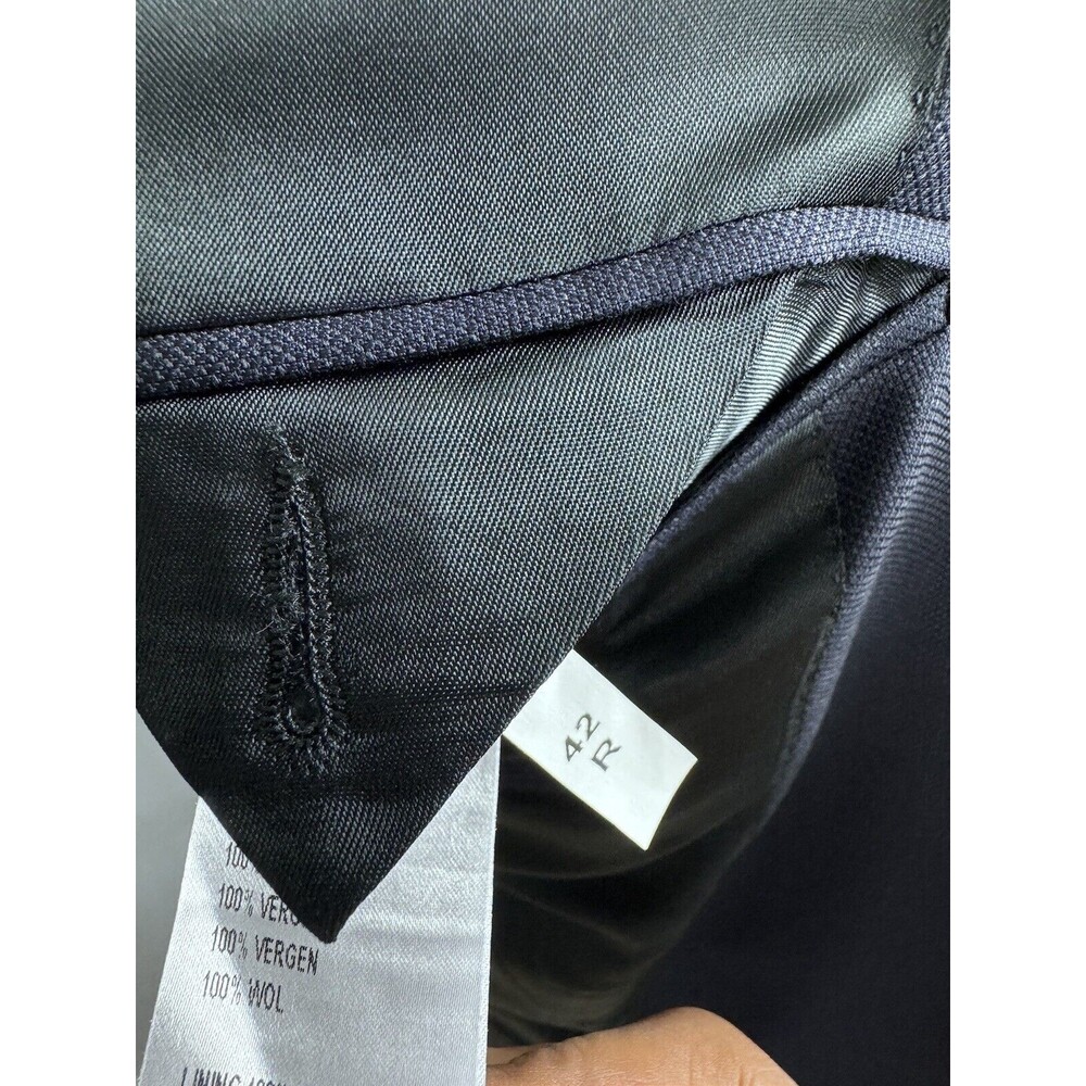 Mr. Start Mens NWOT Shoreditch Navy Blazer 40L  Custom MSRP $2230 - Picture 14 of 15